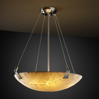 18'' Pendant Bowl w/ Tapered Clips (254|PNA-9641-35-WAVE-NCKL)