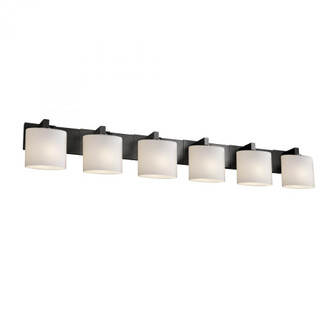 Modular 6-Light Bath Bar (254|FSN-8926-30-OPAL-MBLK)