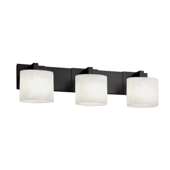 Modular 3-Light Bath Bar (254|FSN-8923-30-OPAL-MBLK)