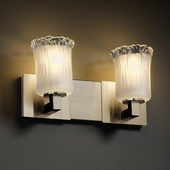 Modular 2-Light Bath Bar (254|GLA-8922-16-WHTW-CROM)