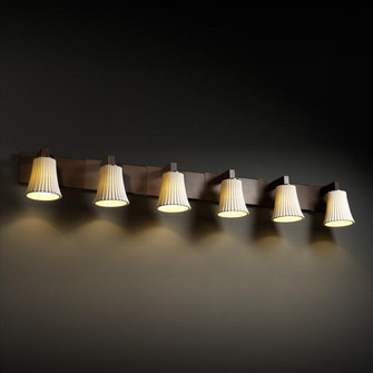 Modular 6-Light Bath Bar (254|POR-8926-10-PLET-DBRZ)