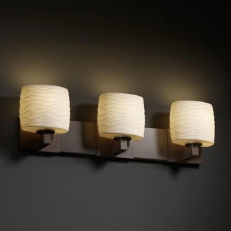 Modular 3-Light Bath Bar (254|POR-8923-10-PLET-DBRZ)