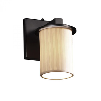 Dakota 1-Light Wall Sconce (254|POR-8771-10-WFAL-MBLK)