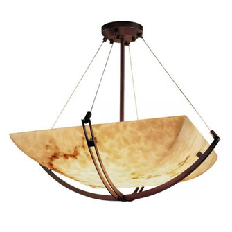 24'' Pendant Bowl w/ Crossbar (254|FAL-9722-25-DBRZ)
