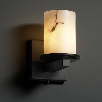 Dakota 1-Light Wall Sconce (254|FAL-8771-10-MBLK)