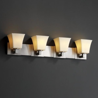 Modular 4-Light Bath Bar (254|CNDL-8924-14-CREM-NCKL)