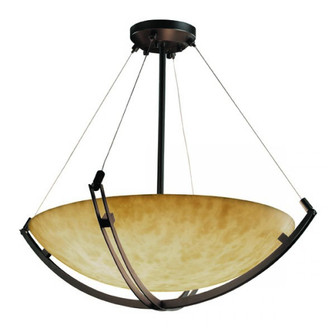 24'' Pendant Bowl w/ Crossbar (254|CLD-9722-35-DBRZ)