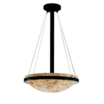 18'' Round Pendant Bowl w/ Ring (254|ALR-9691-35-MBLK)