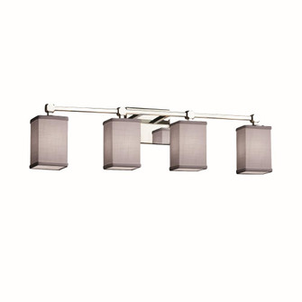 Tetra 4-Light Bath Bar (254|FAB-8424-15-GRAY-CROM)