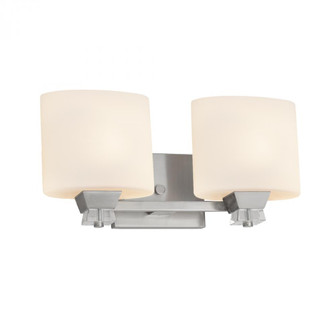 Ardent 2-Light Bath Bar (254|FSN-8472-30-OPAL-NCKL)