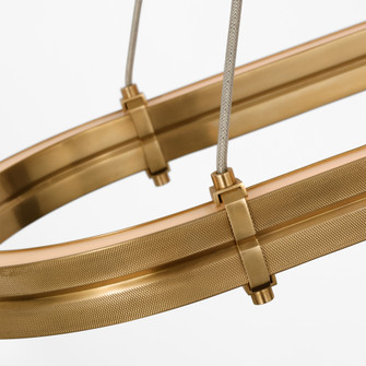 Paxton 54'' Oval Linear Chandelier (279|RL 5678NB)
