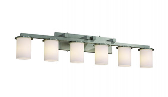 Dakota 6-Light Bath Bar (254|FSN-8786-10-WEVE-NCKL)