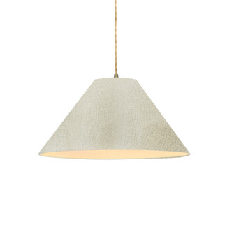Large Avola 1-Light Pendant (254|CER-6645-CRK-ABRS-BEIG-TWST)