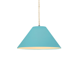 Small Avola 1-Light Pendant (254|CER-6640-RFPL-NCKL-BEIG-TWST-LED1-700)
