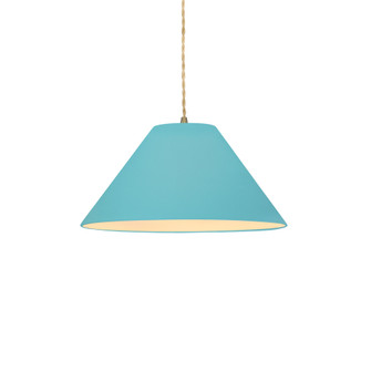Small Avola 1-Light Pendant (254|CER-6640-RFPL-ABRS-BEIG-TWST-LED1-700)