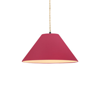 Small Avola 1-Light Pendant (254|CER-6640-CRSE-MBLK-BEIG-TWST)