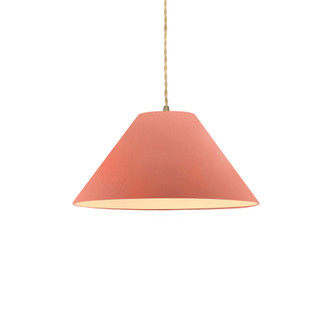 Small Avola 1-Light Pendant (254|CER-6640-BSH-ABRS-BEIG-TWST-LED1-700)
