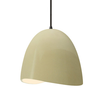 Medium Brisa 1-Light Pendant (254|CER-6613-VAN-MBLK-BKCD)