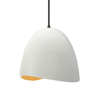 Medium Brisa 1-Light Pendant (254|CER-6613-MTGD-MBLK-BKCD)