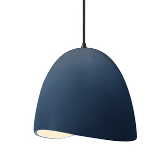 Medium Brisa 1-Light Pendant (254|CER-6613-MID-MBLK-BKCD)