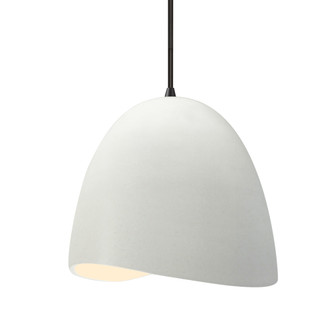 Medium Brisa 1-Light Pendant (254|CER-6613-MAT-MBLK-BKCD-LED1-700)