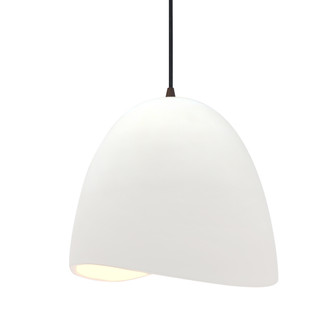 Medium Brisa 1-Light Pendant (254|CER-6613-BIS-DBRZ-BKCD-LED1-700)