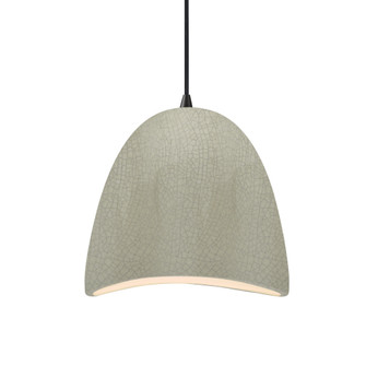Small Brisa 1-Light Pendant (254|CER-6610-CKC-MBLK-BKCD-LED1-700)