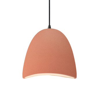 Small Brisa 1-Light Pendant (254|CER-6610-BSH-MBLK-BKCD)
