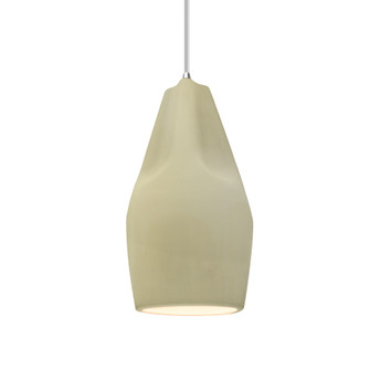 Tall Crease 1-Light Pendant (254|CER-6597-VAN-CROM-WTCD-LED1-700)