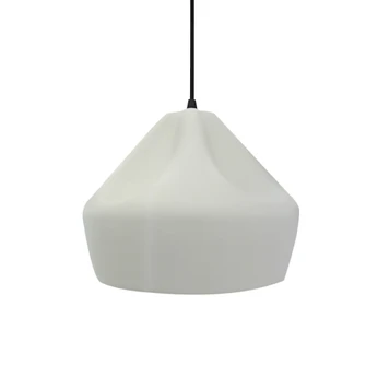 Small Crease 1-Light Pendant (254|CER-6590-MTGD-MBLK-BKCD-LED1-700)