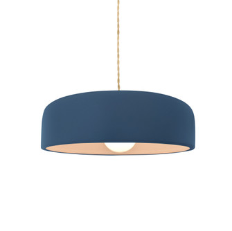 Small Spire 1-Light Pendant (254|CER-6571-MID-NCKL-BEIG-TWST-LED1-700)