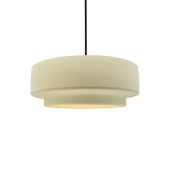 Small Tier 1-Light Pendant (254|CER-6540-VAN-NCKL-RIGID)