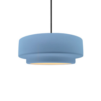Small Tier 1-Light Pendant (254|CER-6540-SKBL-MBLK-RIGID-LED1-700)