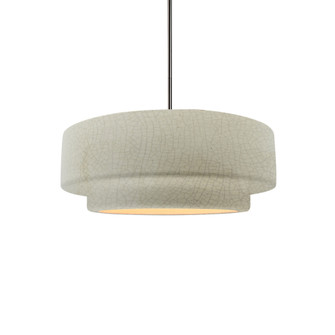 Small Tier 1-Light Pendant (254|CER-6540-CKC-NCKL-RIGID)
