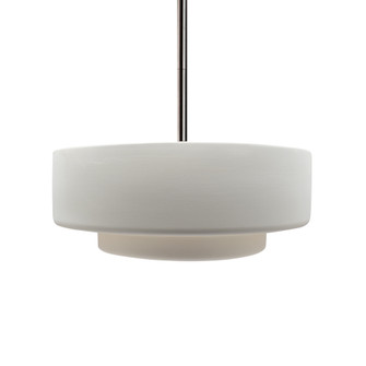 Small Tier 1-Light Pendant (254|CER-6540-BIS-NCKL-RIGID)