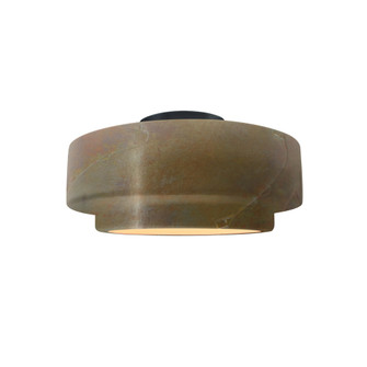 Small Tier Semi-Flush (254|CER-6360-SLTR-MBLK-LED1-700)