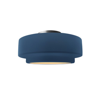 Small Tier Semi-Flush (254|CER-6360-MID-NCKL-LED1-700)