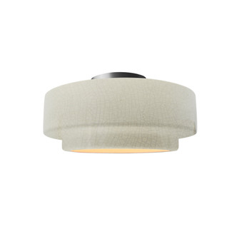 Small Tier Semi-Flush (254|CER-6360-CRK-NCKL-LED1-700)