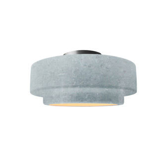Small Tier Semi-Flush (254|CER-6360-CONC-NCKL-LED1-700)