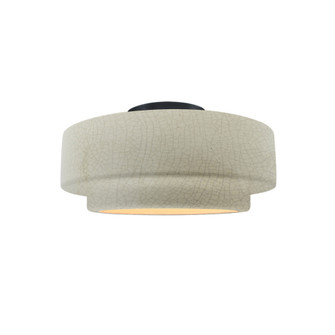 Small Tier Semi-Flush (254|CER-6360-CKC-MBLK-LED1-700)