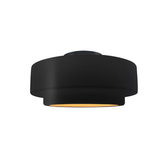 Small Tier Semi-Flush (254|CER-6360-CBGD-MBLK-LED1-700)