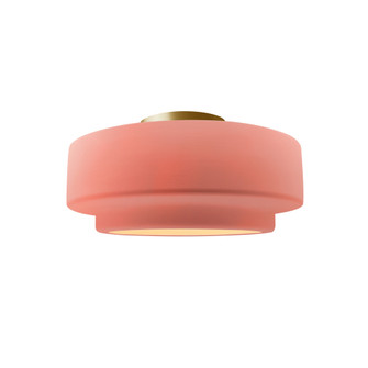 Small Tier Semi-Flush (254|CER-6360-BSH-BRSS-LED1-700)