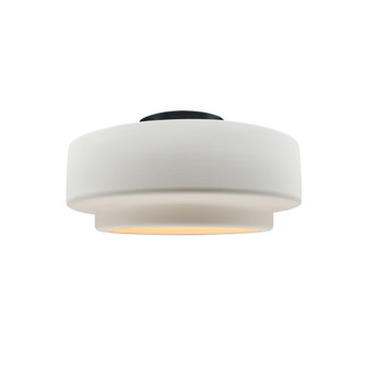 Small Tier Semi-Flush (254|CER-6360-BIS-MBLK-LED1-700)