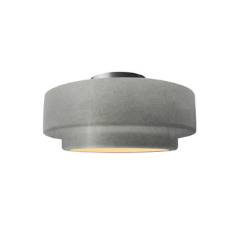 Small Tier Semi-Flush (254|CER-6360-ANTS-NCKL-LED1-700)