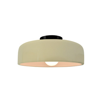 Small Spire Semi-Flush (254|CER-6340-VAN-MBLK)