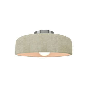 Small Spire Semi-Flush (254|CER-6340-CKC-NCKL-LED1-700)