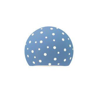Perforated Globe ADA Wall Sconce (254|CER-5797-SKBL)