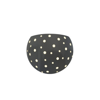 Perforated Globe ADA Wall Sconce (254|CER-5797-GRY)