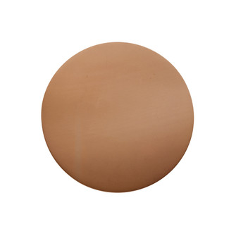 Medium 13'' Round Backlit ADA Color Temperature Selectable LED Wall Sconce (254|CER-5105-ADOB)