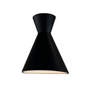 Retro LED Wall Sconce - Open Top and Bottom (254|CER-3105-BLK)